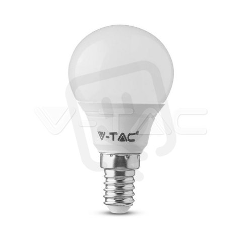 LED žárovka V-TAC 7W E14 P45 Plastic 4000K, VT-270