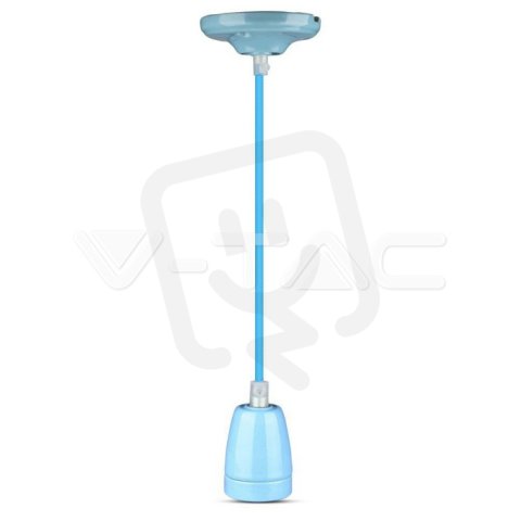 Porcelain Lamp Pendant Blue,  VT-7998