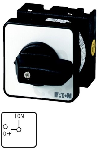 Eaton 11098 Ovládací spínač, 4-pól, 20A T0-2-10/E