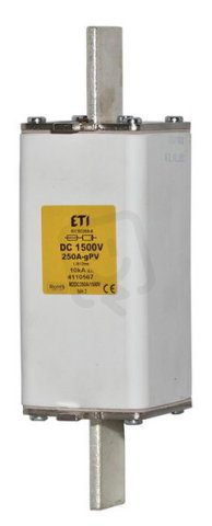 Nožová pojistka M2XL gPV 250A/1500V DC UL ETI 004110567