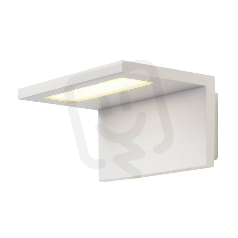 ANGOLUX WALL venkovní nástěnné svítidlo LED 3000K IP44 bílé 36 SMD LED 7,51 W