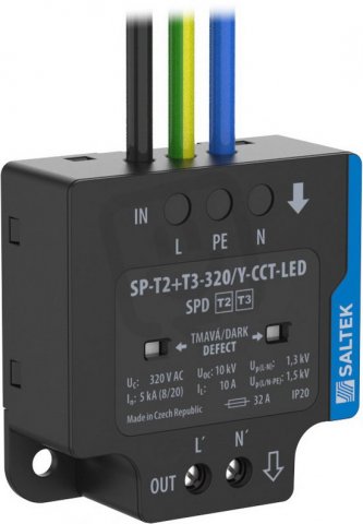 SP-T2+T3-320/Y-CCT-LED modul s přepěťovo SALTEK A06243
