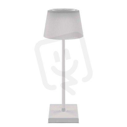 LED stolní lampa KATIE, bílá EMOS Z7630W