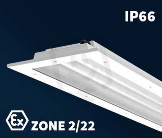 Prachotěsné svítidlo NORD-N-LED-OPG-10000-236-G2-4K-1F, IP66, 3x2,5mm2