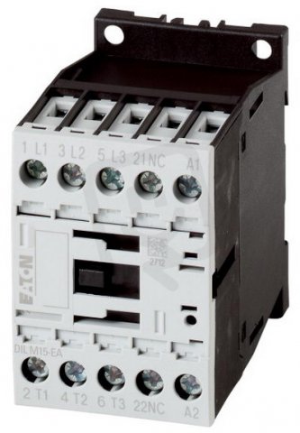 DILM15-10-EA(24VDC) Výkonový stykač 15A/7,5kW AC-3 22A AC-1 3pól + 1Z 24V DC