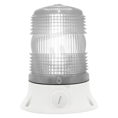 Modul optický MINIFLASH STEADY/FLASHING S 24/240 V, AC, IP54, čirá, světle šedá
