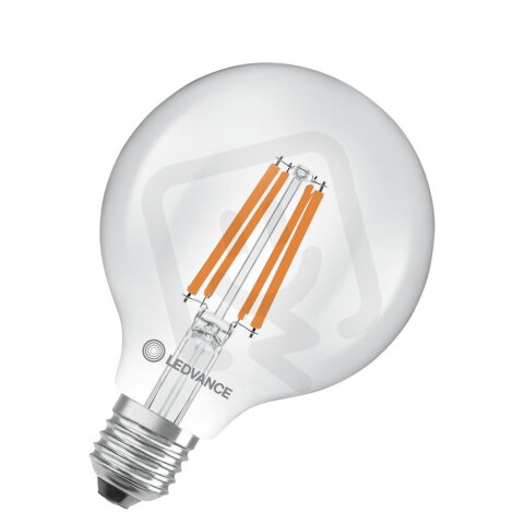 LEDVANCE LED CLASSIC GLOBE ENERGY EFFICIENCY A S 3.8W 827 Clear E27