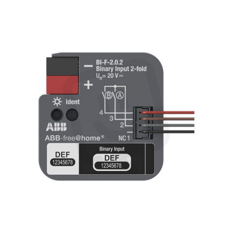 Modul binárních vstupů 2násobný, zapuštěný BI-F-2.0.2 ABB 2CDG510023R0011