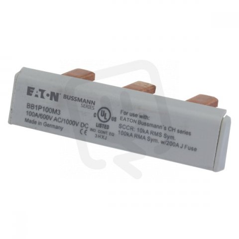 Propojovací lišta Eaton BB1P100M3 1-fázová, 1000V DC, 100A, 3x