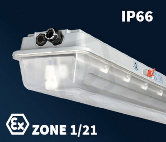 Prachotěsné svítidlo EXTEND-Ex-P-LED-D-8000-236-4K IP66 VYRTYCH 053261