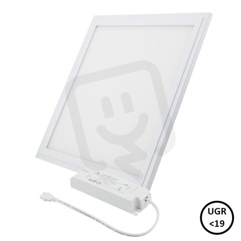 LED panel LEDPAN PRO2, 30x30 cm, 18W, 3000K, 1500lm, bílý-stmívatelný 1-10V