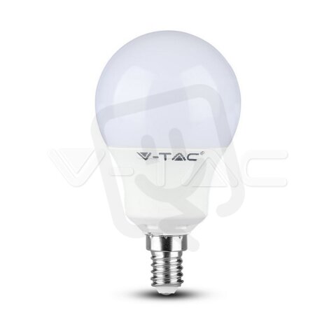 LED žárovka V-TAC 8.5W E14 P45 Plastic 4000K