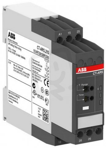 Časové relé CT-ARS.21S ,nový design, šroubové svorky ABB 1SVR730120R3300