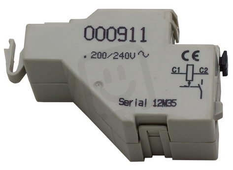 Vypínací cívka DA2 125-1000AF 12V DC pro ED2 a EB2 125-1000 3p/4p ETI 004671159