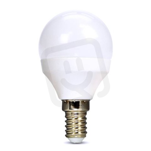 LED žárovka, miniglobe, 8W, E14, 3000K, 720lm SOLIGHT WZ425-1