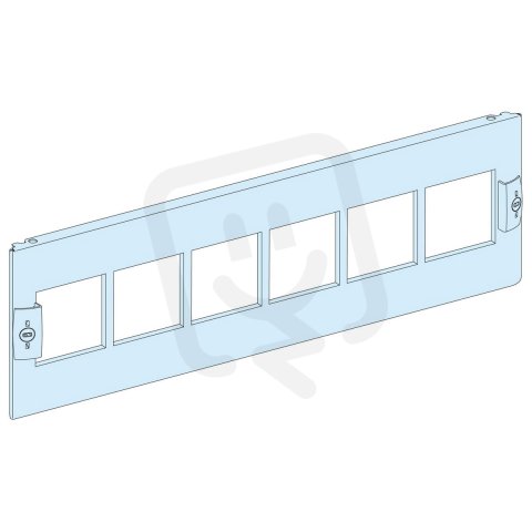 Čelní panel pro šest přístrojů 72x72mm SCHNEIDER LVS03910