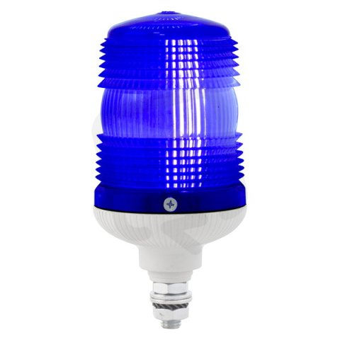 Modul optický MINIFLASH STEADY/FLASHING 12/48 V, DC, M12, modrá, světle šedá
