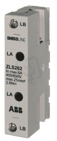 ZLS262 Napájecí blok ZLS262 s LA LB 6A ABB 2CCA205307R0001