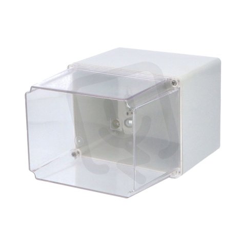 Krabice SolidBOX 68101 IP65 170x135x241mm průhledné víko hladké boky FAMATEL