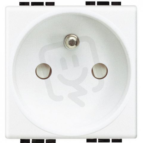 BTICINO LIVINGLIGHT ZÁSUVKA 2P+T 16A 2MODULOVÝ N4142