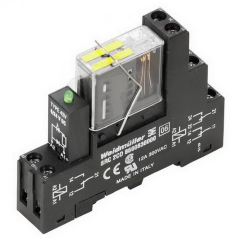 Reléový modul RCIKIT 24VDC 2CO LD/FG WEIDMÜLLER 1218410000