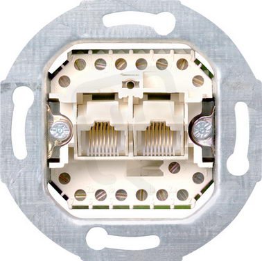 UAE/IAE-připoj. krabice 2x8pol. 8/8 ŠS vložka GIRA 019000