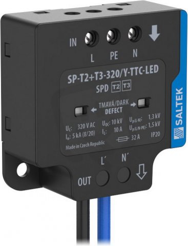 SP-T2+T3-320/Y-TTC-LED modul s přepěťovo SALTEK A06248