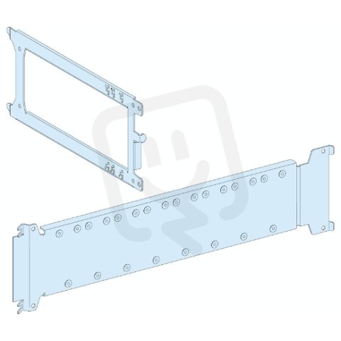 Montážní deska pro 5 vertikální ISFL 100 (inst.na mont.desku) SCHNEIDER LVS03554