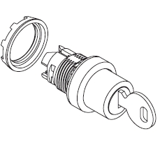 M2SSK3-301 Přepínač s klíčem ABB 1SFA611282R3001