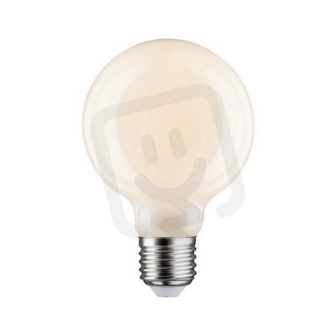 LED Globe 80 6 W E27 opál teplá bílá stmívatelné 286.23 PAULMANN 28623