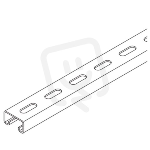 kovový profil, L=0,3 m PUK GROUP KHA 8-03F