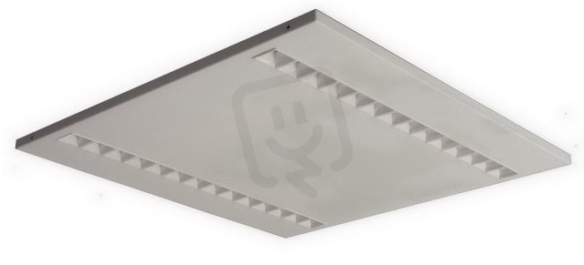 MODUS ES3000 LED 840 vestavný čtverec A m600 2x bílý reflektor optika 80° 500mA