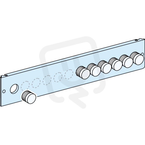 Čelní panel pro 12 tlačítek nebo signálek s prům. 22 SCHNEIDER LVS03914