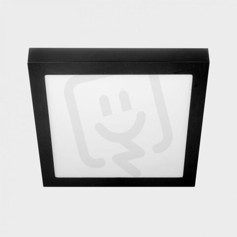 DISC SLIM SQ stropní svítidlo černá 36 W 3000K DALI KOHL LIGHTING