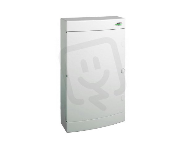 Plastová rozvodnice NOARK PNS 3X18W bílé dveře na omítku IP40 3 řady 3x18 mod