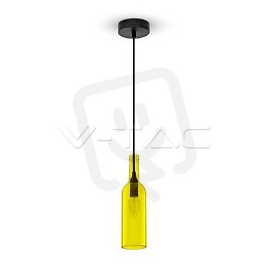 Závěsné svítidlo V-TAC Bottle Yellow VT-7558