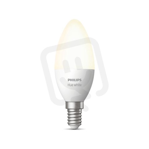 Philips Hue White LED žárovka svíčka 5.5W 470lm ( 40W) E14