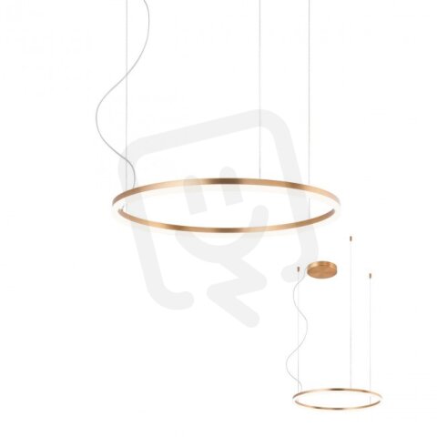 Závěsné svítidlo ORBIT SU LED 42W 4000K D600 BRASS-DALI REDO 01-1913-DALI