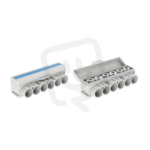 Distribuční svorka SLT 50-6-3 modrá Al 10-50/Cu 2.5-35+3x2,5mm2 1000V