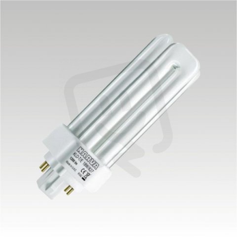Kompaktní zářivka KLD-T/E 18W/840 GX24q-2 LIFETIME Plus Narva 223555000