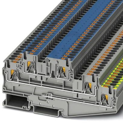 PT 4-PE/L/N Řadová svornice pro ochranný vodič 3002614