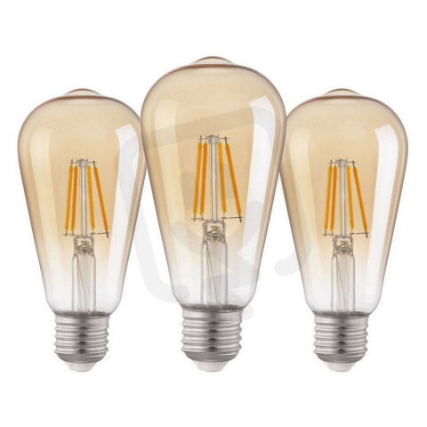 Světelný zdroj LM-E27-LED ST64 4W AMBER 2200K EGLO 11353