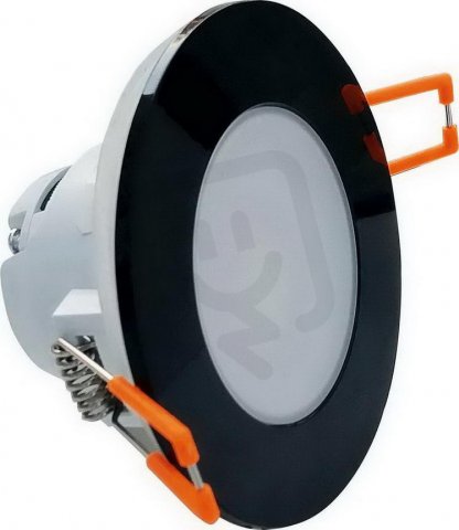 Vestavné LED svítidlo typu downlight LED BONO-R Black 5W NW 350lm
