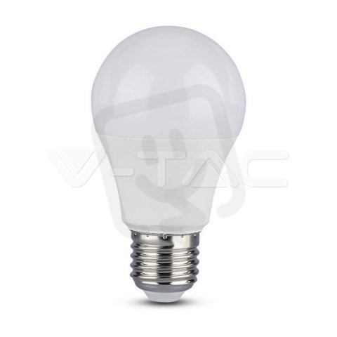 LED žárovka V-TAC 9W E27 A60 RA80 Micro Wave Sensor 3000K VT-2219