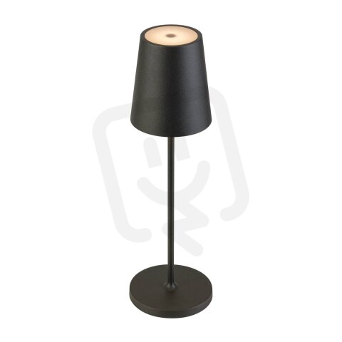 VINOLINA TWO stolní svítidlo, aku, IP65, 2200/2700/3000 K, TOUCH, černá