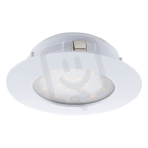 Zápustné svítidlo PINEDA LED d102 bílá 11W IP44 EGLO 95887