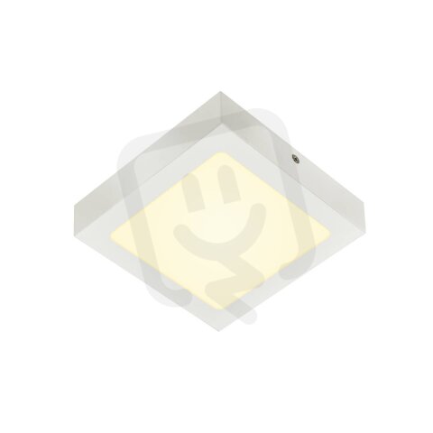 SENSER 18, Indoor, stropní LED svítidlo hranaté, bílé, 3000K    SLV 1003018