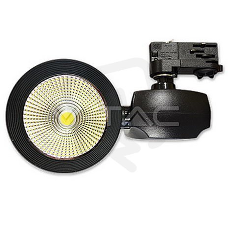 40W LED Euro Track Light COB White,  VT-