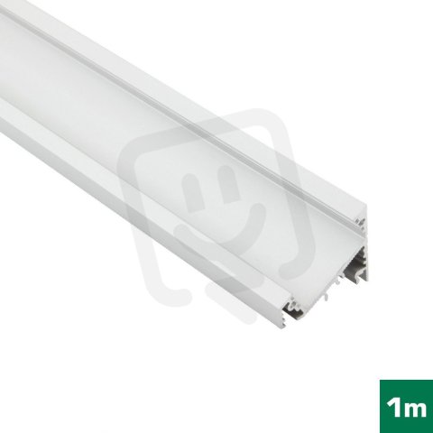 AL profil FKU90 G/UX pro LED, bez plexi, 1m, elox FK TECHNICS 4737706