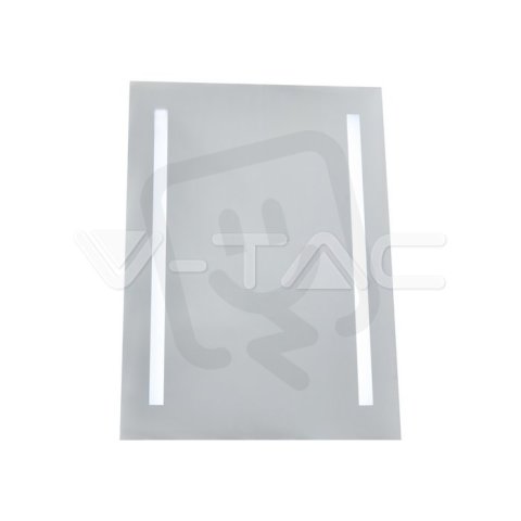 4W LED Mirror Light Rectangle Chrome Wit